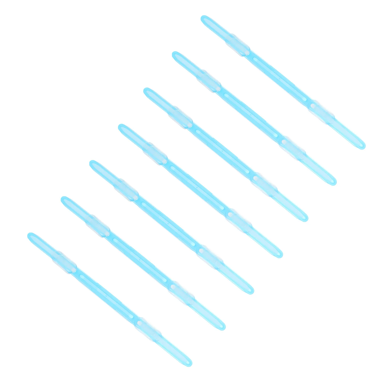 20 قطعة مقاطع الموثق البلاستيكية ملف ورقة كليب للمدرسة مكتب فضفاضة ورقة تجليد الكتب القرطاسية تخزين كليب #6