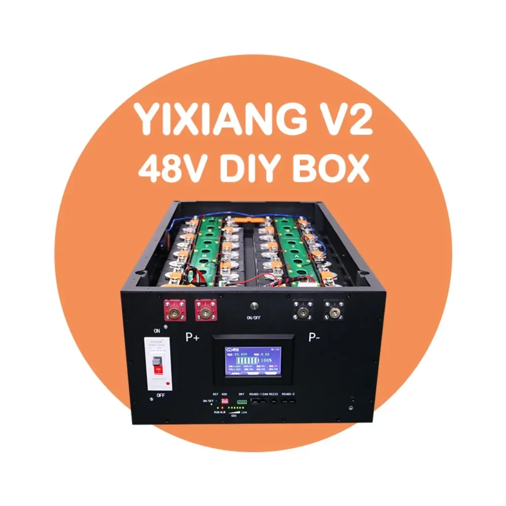Коробка Yixiang V2, новый дизайн, 15 кВтч, литий-железо-фосфатный аккумуляторный ящик, аксессуары для батарей, литиевый аккумулятор 48 В