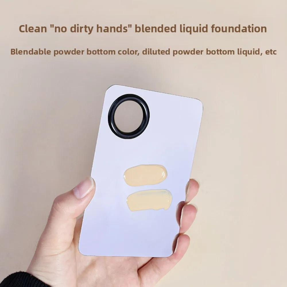 Ultra-thin Foundation Brush Makeup Mixing Palette for Foundation Lipstick Eye Shadow Triangle Cosmetic Puff Make Up Tools Set