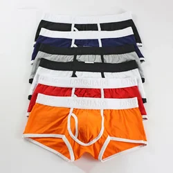 Mens Boxers Cotton Underwear Hot Male Underwear Breathable Underpants Men Sports Panties Shorts Comfortable Boxer