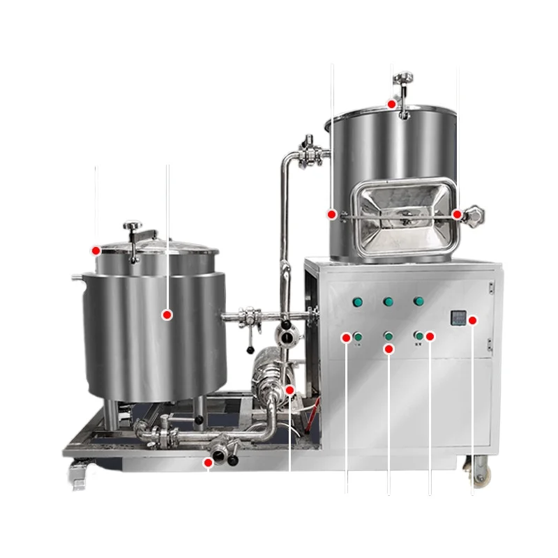 CX small beer equipment fermentation tank saccharification tank malt grinder