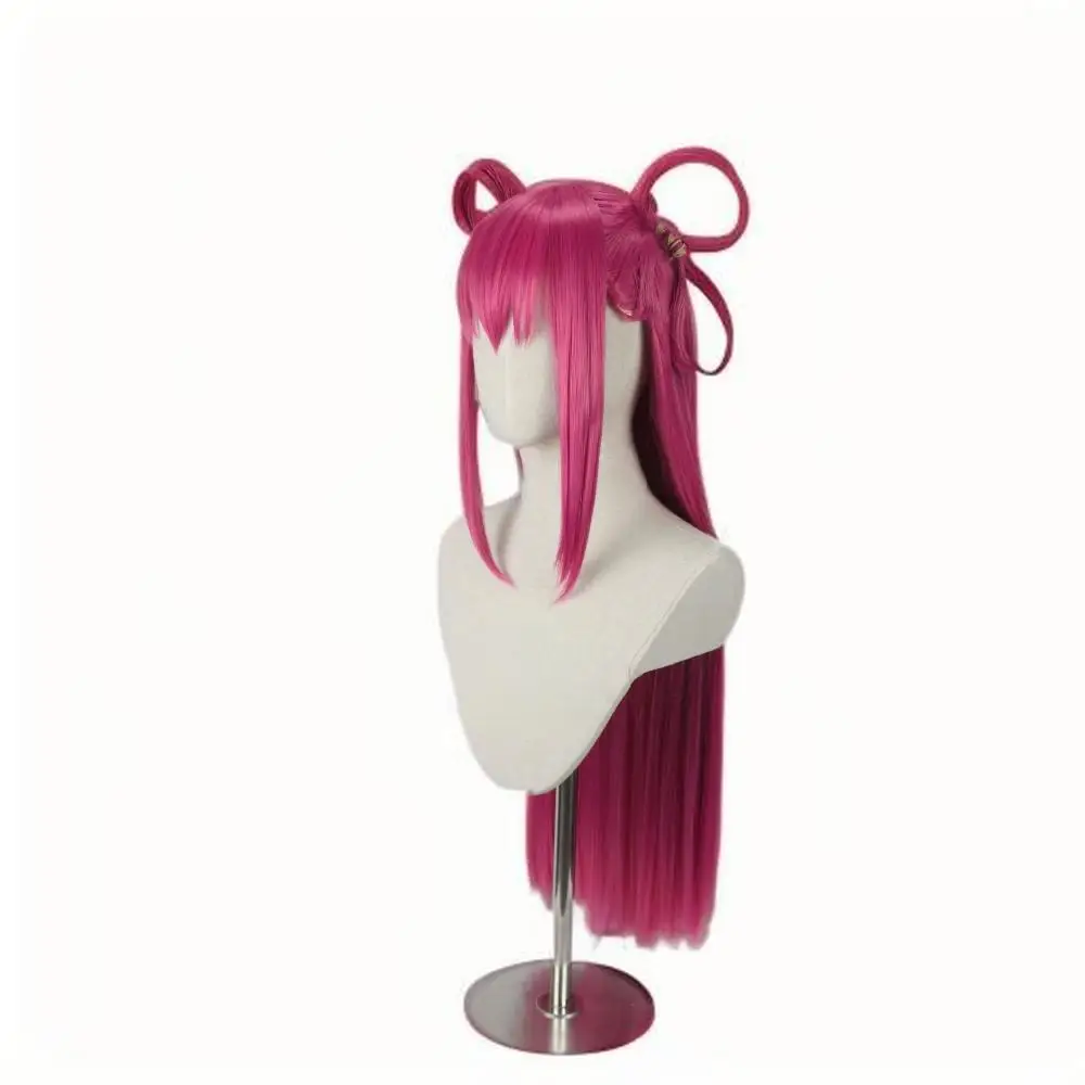 Precure 5 Nozomi Yumehara Dark Dream Peruca Cosplay com Anel de Cabelo – Peruca Estilo Anime