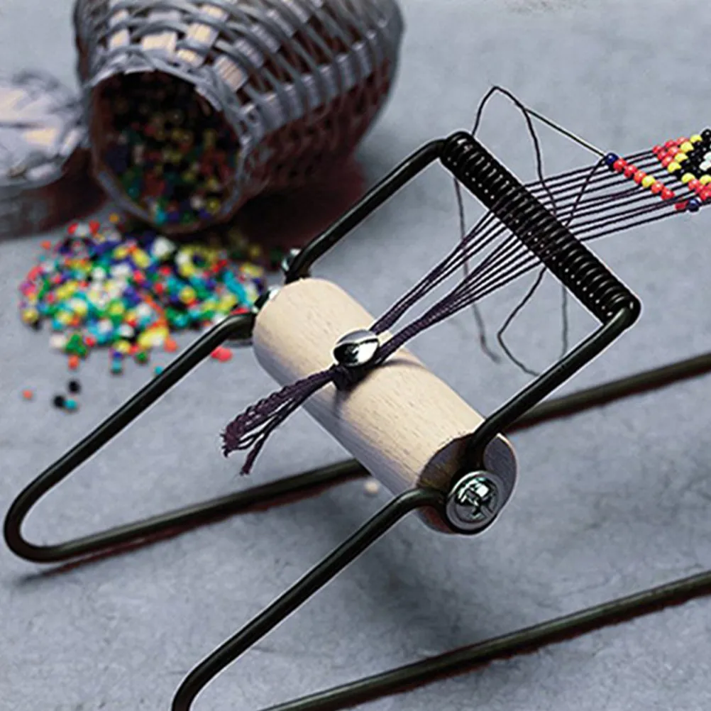 

Инструмент для плетения браслетов: прочный металлический станок для рукоделия, изготовления украшений, бисероплетения, вязания, экономящий труд