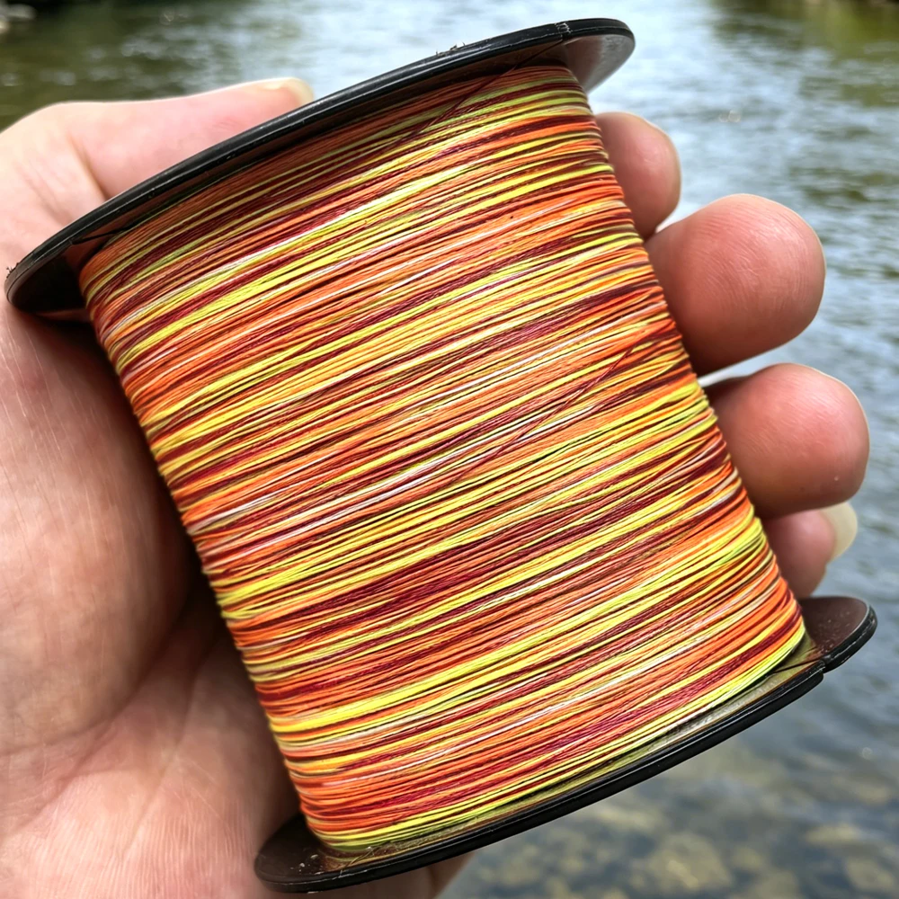 300M Neue 4-Strang Geflochtene Angelschnur Superstark Glatte Multifilament PE-Schnur 6-100lb