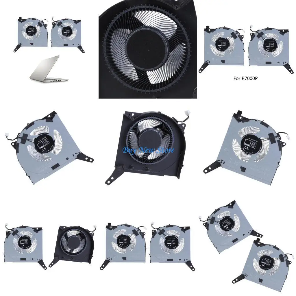 

20CE Laptop Cooling Fan for Y7000P IAH7 R7000P ARH7 2022 Series 12V 1A 4pin