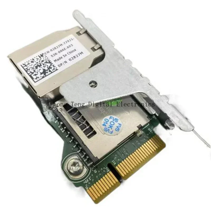 Remote Access Card for Dell IDRAC7 Express R320 R420 R520 T320 T420 2827M 02827M