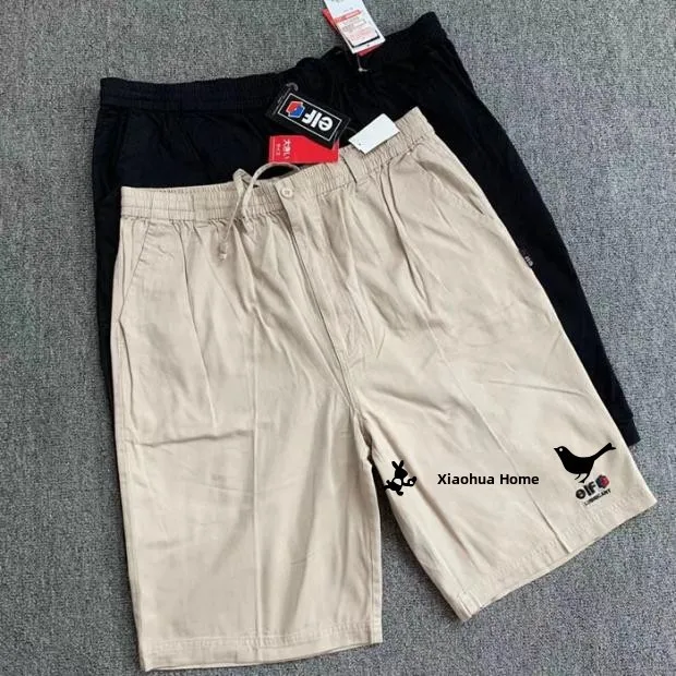 

Men's Summer Pure Cotton Workwear orts Five-ket Straight Leg Pants Casual High Waist Straight Leg Trousers for Youth