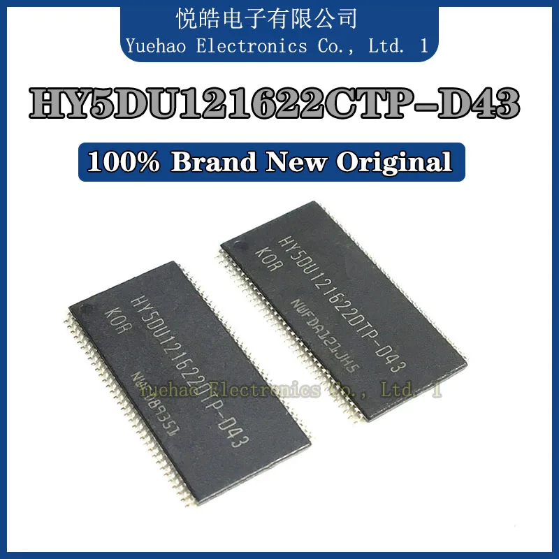 New Original HY5DU121622CTP-D43 HY5DU121622CTP HY5DU121622C HY5DU121622 DDR64M SDRAM  IC MCU FLASH TSSOP-66