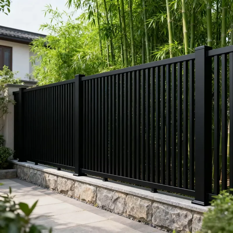 Automatic Electric Driveway Gates-Aluminum Privacy Estate Cantilever Slide Gate Premium Aluminum Profiles Product