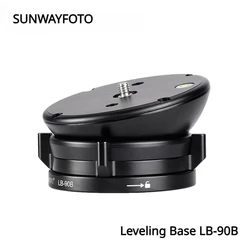SUNWAYFOTO Leveling Base Tripod Head 55 lbs(25kg) Load Capacity LB-90B