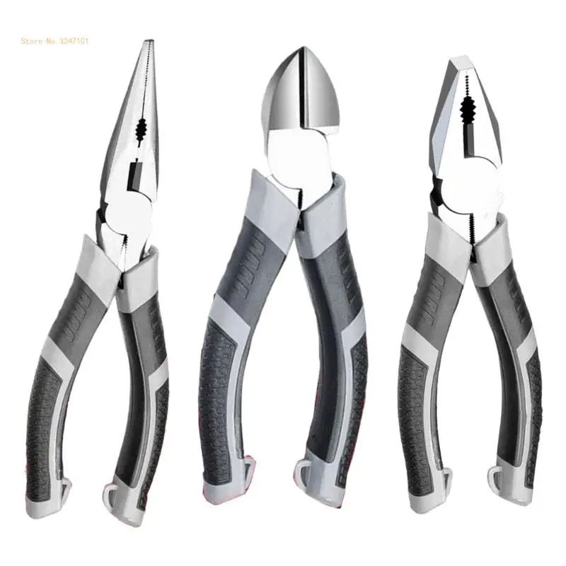 

Electrician Terminal Crimp Pliers Cutter Wire Crimping Tools Cable Wire Electrical Cutter Crimper Electrical Pliers Dropship