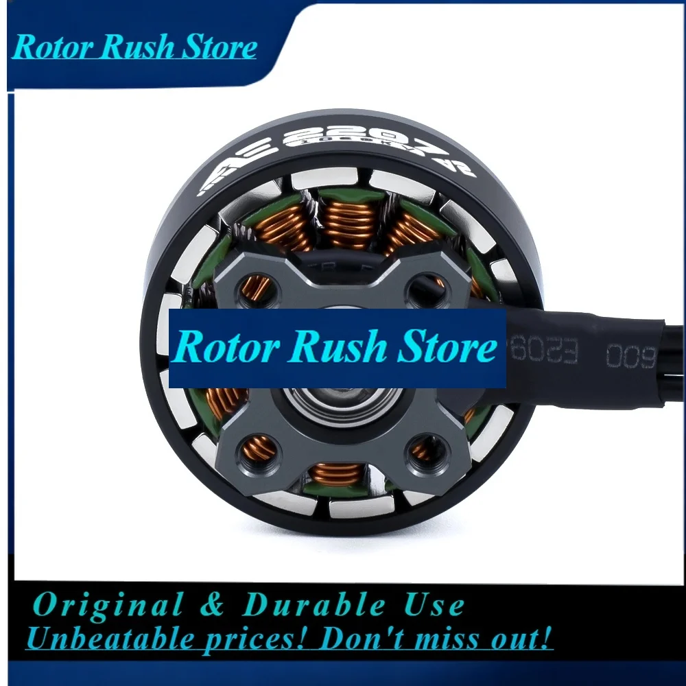 RoRuSAxisFlying AE2207 V2 1860KV 1960KV 4~6S Lipo Brushless Motor 5mm Shaft Suitable 5inch Propeller Flower Fly Traversing Drone
