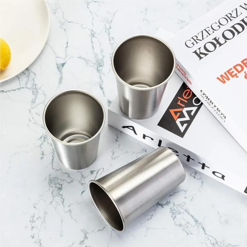 200/350/500ml 304 Stainless Steel Water Cup Ins Air-cooled Drinking Cup Camping Beer Cup Portable Milk Tea Coffee Cup A2 view 3