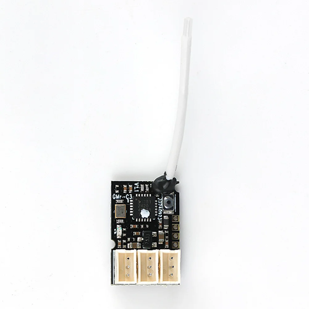 

FLYSKY GMR-C3 2.4GHz 3CH AFHDS 3 PWM Micro Receiver Compatible Flysky Noble NB4 NB4+ NB4 Pro+ Transmitters