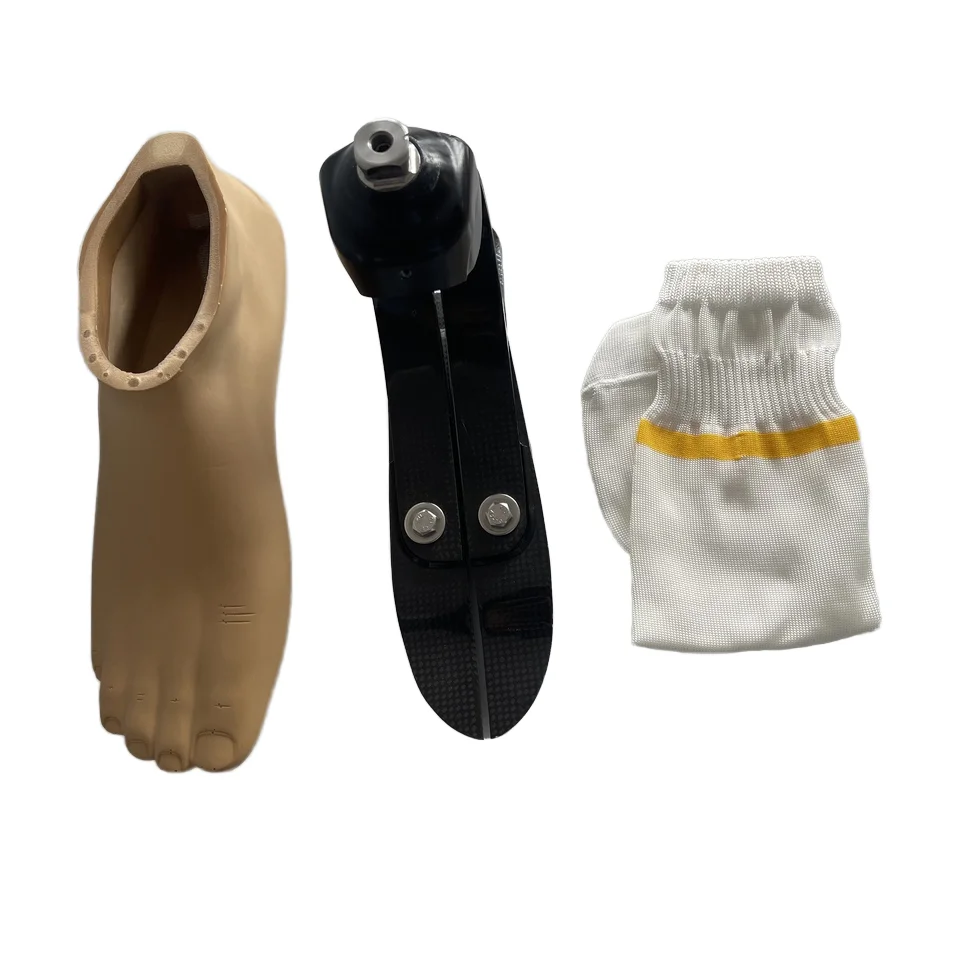 High Ankle Carbon Fiber Prosthetic Foot for Running Sports Premium Artificial & Interventional Material