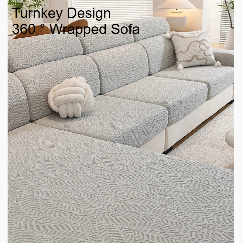 New High Elasticity Jacquard Sofa Cover for Living Room Furniture Protector for Pets Removable Sofa Seat Cover Funda De Sofá