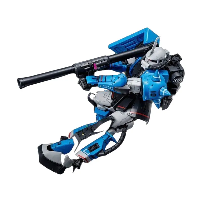 Bandai Original RG Web Limited MS-06R-1A UMA LIGHTING S Zaku II Anime figura de acción modelos de ensamblaje juguetes regalos para niños