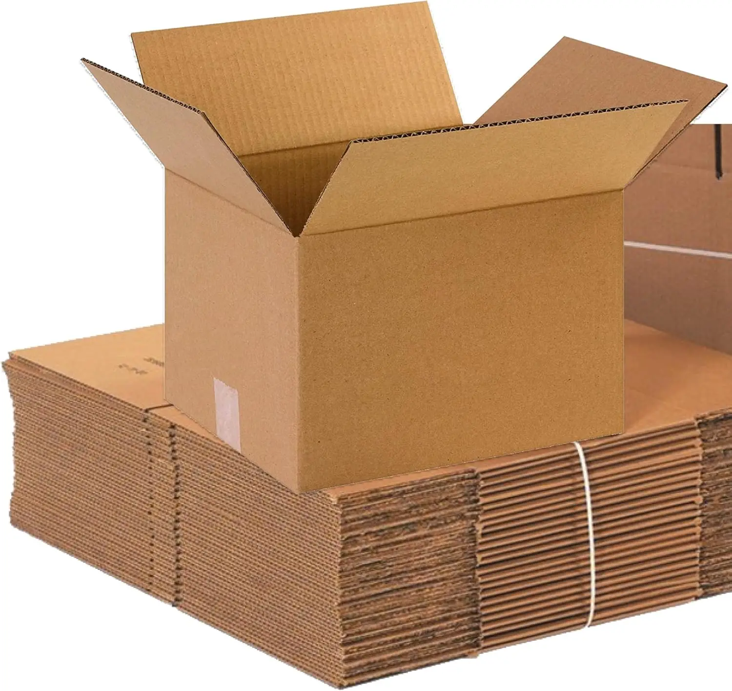 Small Corrugated Cardboard Boxes 12x10x8 Inch, 25-Pack for Moving Storage or Shipping