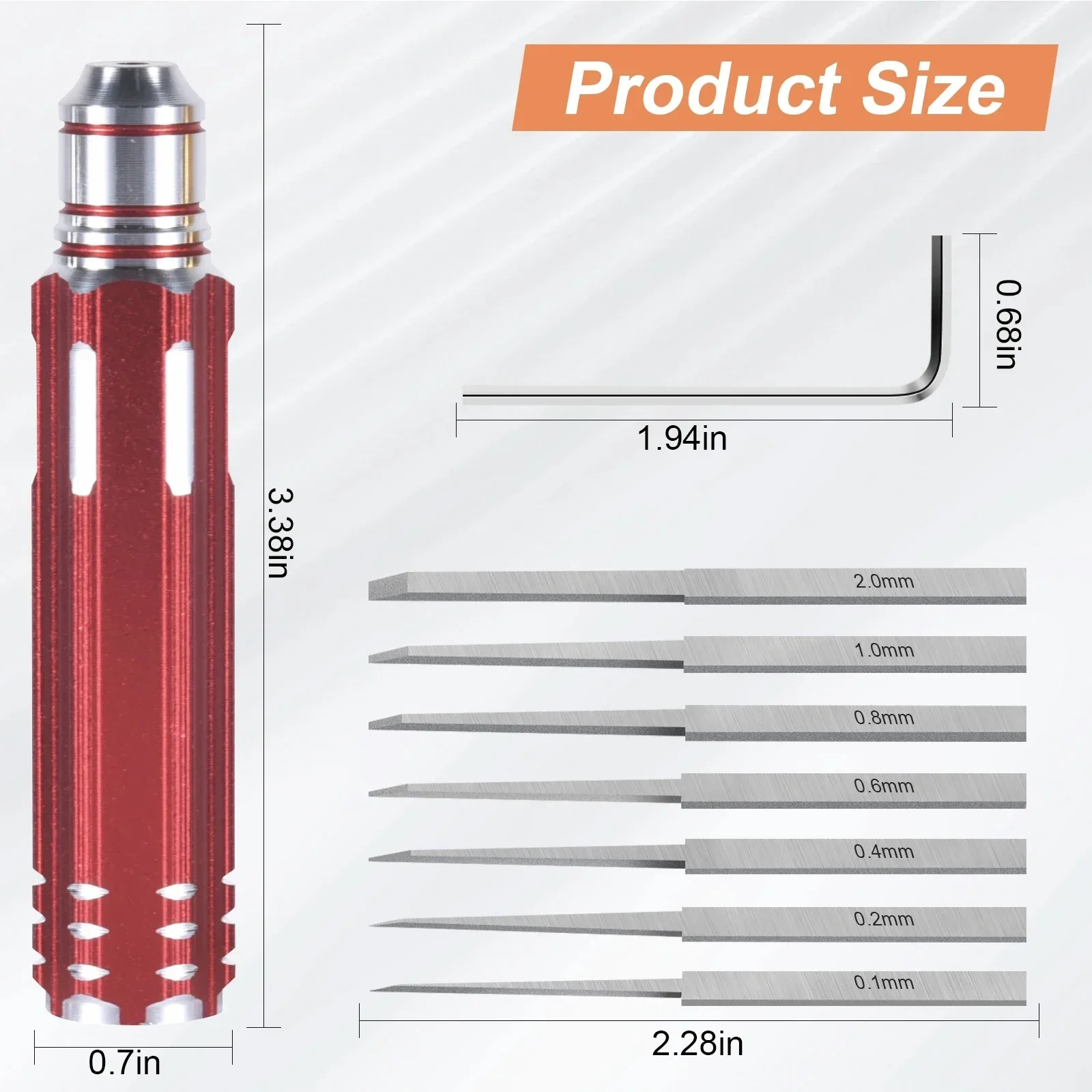 Modello fai da te Carving Knifesharp resina intagliata Scribe Line utensile da taglio resistente all'usura modellazione Scriber incisione intaglio Set da taglio