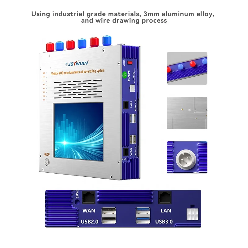 JOYWLAN QJ-1850 CN؛ GUA Luxury Bus VOD System Android Auto Table Monitor مع أنظمة مراقبة السائق بضمان 3 سنوات