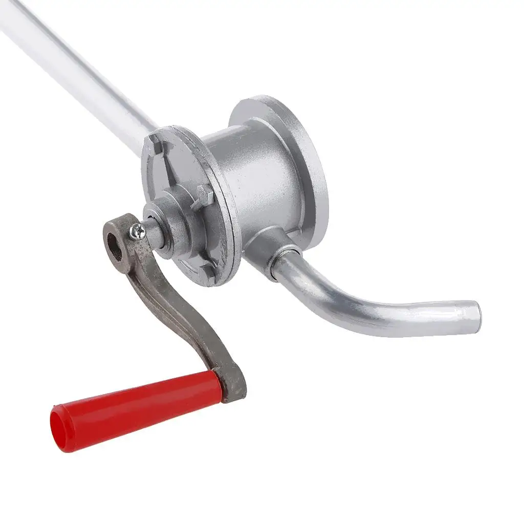 

Ручной роторный топливный насос, ручной инструмент для перекачки масла, алюминиевый ручной насос с рукояткой для домашнего использования