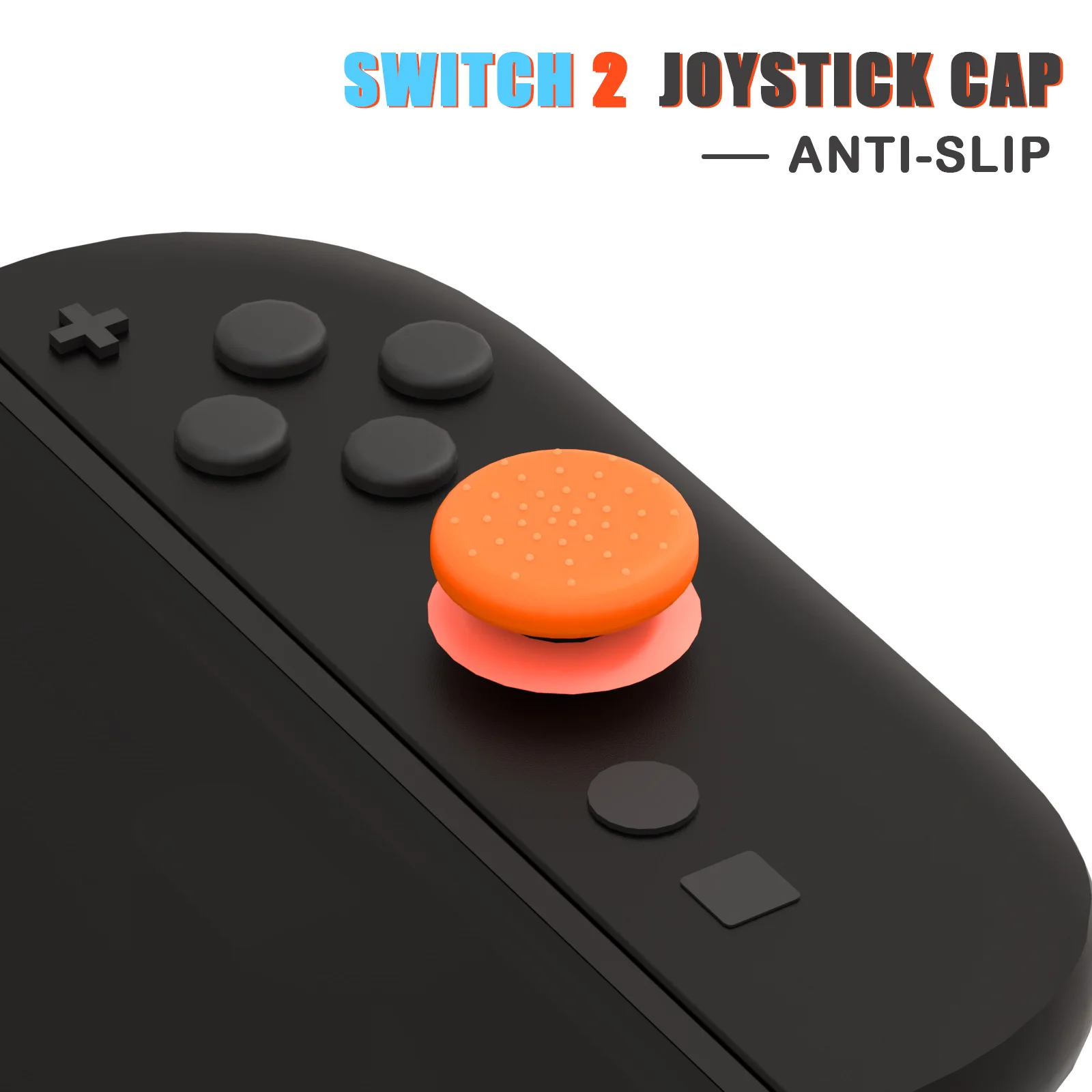 Left and right handle rocker cap For Nintendo Switch 2 rocker cap Rocker 3D non-slip button cap