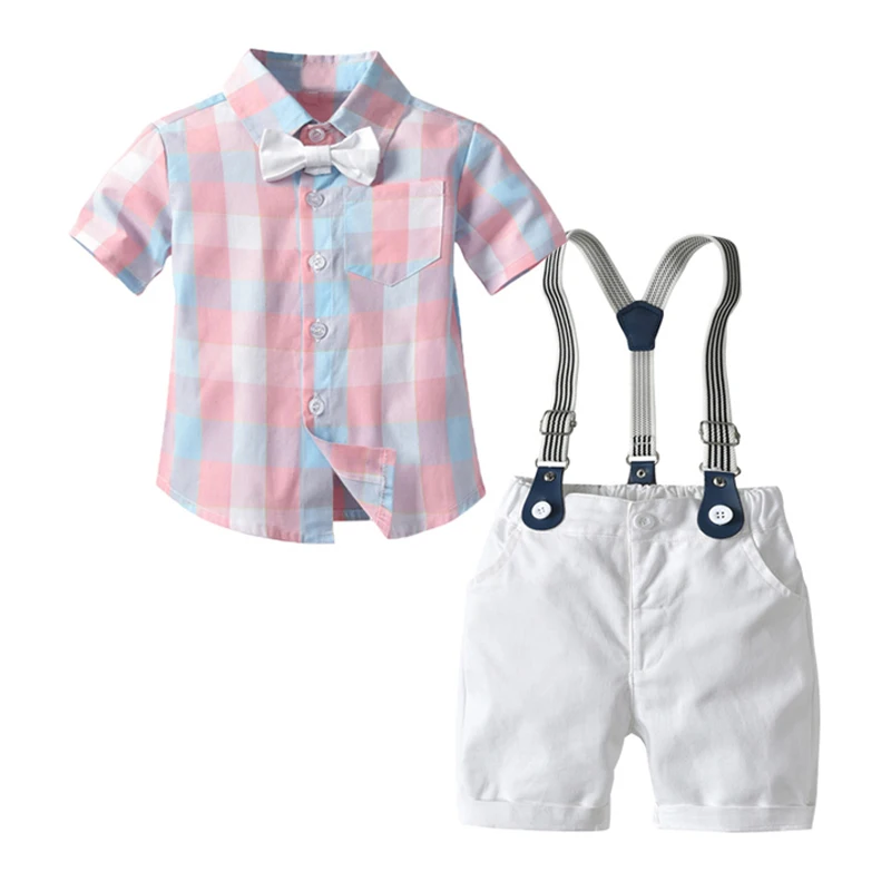 Boys Bow Tie Suit Set 1