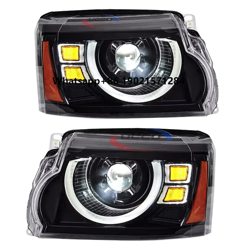 

For Land Rover Discovery 4 LED Headlights 2005-2013 Headlamp Car Styling DRL Signal Projector Lens Car Accessories