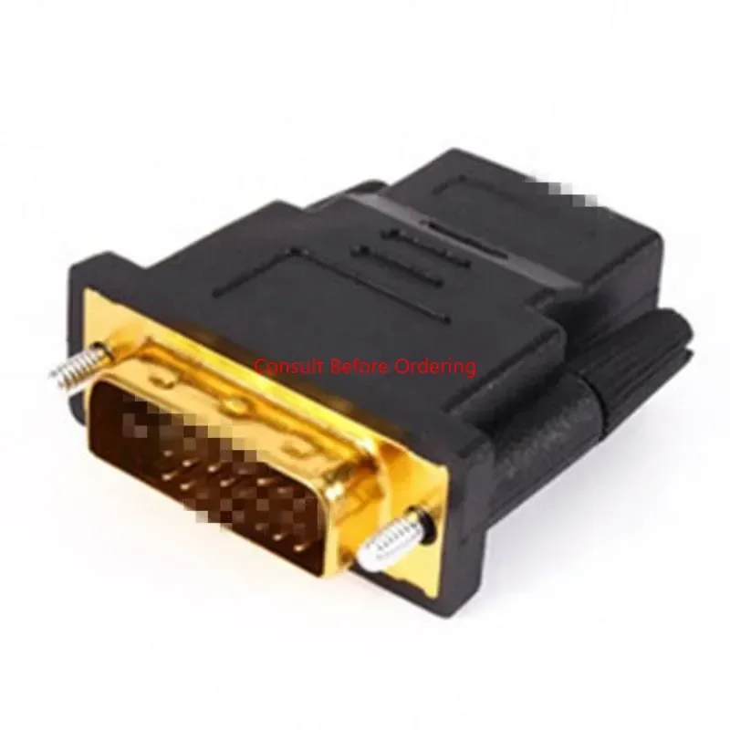 10pcs DVI 24 1 Convert Gold Plated Male To Female 1080P HDTV Adapter Converter Cable