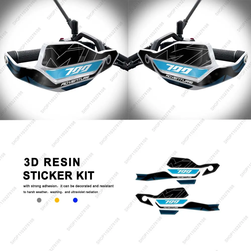 

Motorcycle Accessories 3D gel Epoxy Resin Sticker Hand Guard Protection Kit for CFMoto 700MT ADV 2025