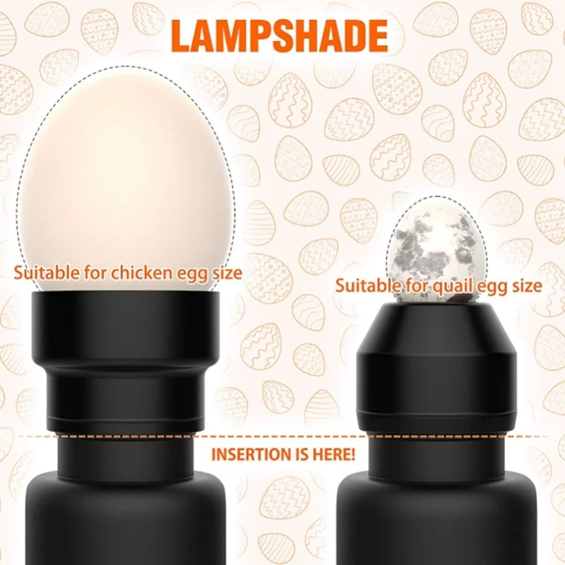 Bright Cool LED Light Egg Candler Tester Egg Candling Lamp Growth Inspection