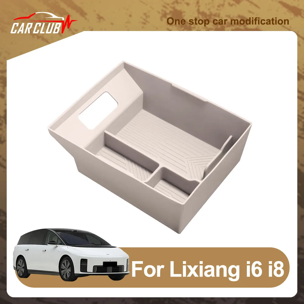 

Armrest Box Storage Box Automotive Modification Parts For Li Lixiang i6 i8 Original Car Color Silicone Storage Box