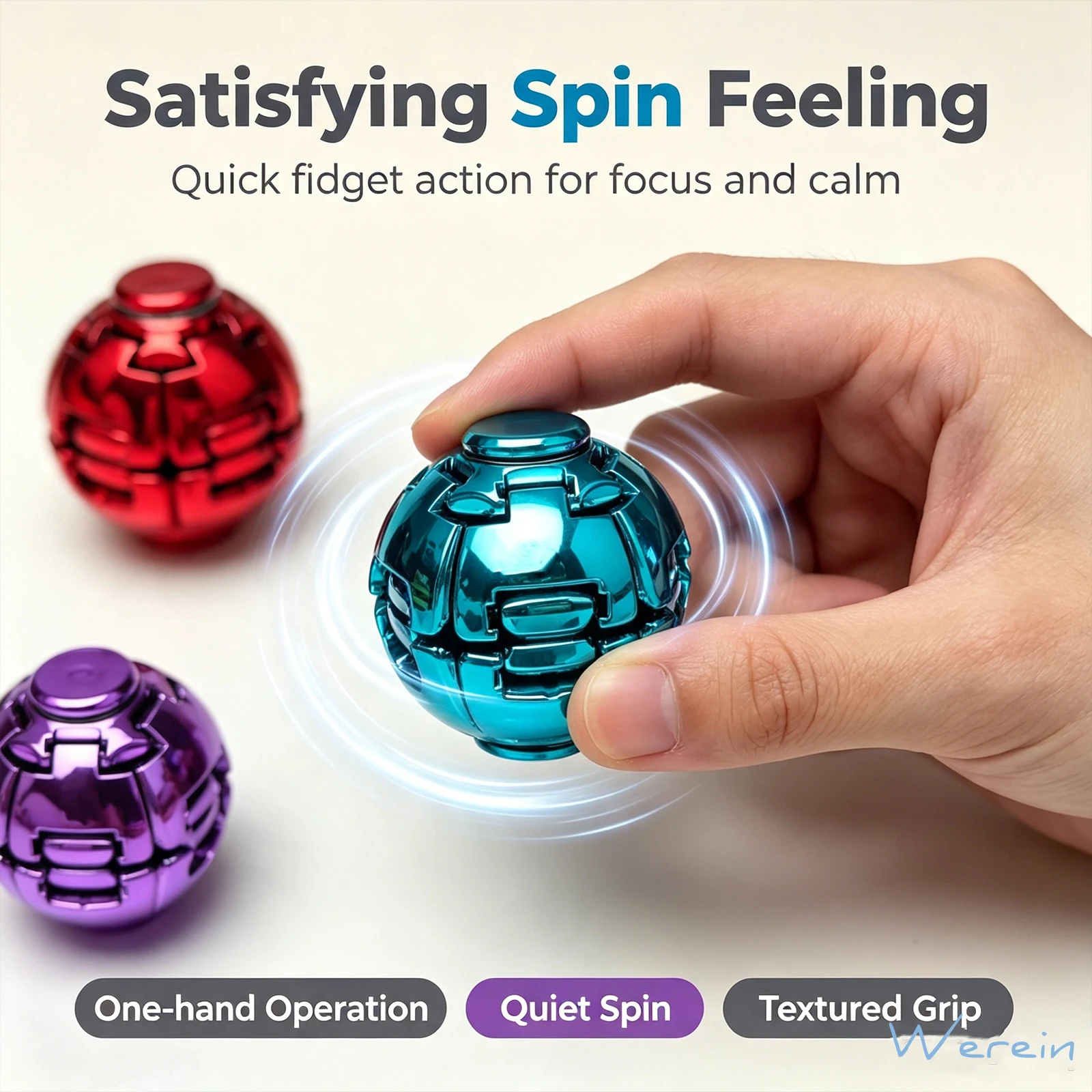 Galwanizowany przyciskowy spin – Fidget Spinner Bearing recenzja i cena