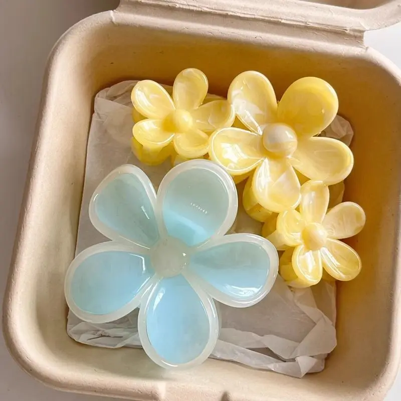 

2 шт., заколки для волос с большим цветком, женские заколки для волос, элегантная нескользящая заколка для свадебной вечеринки, головные уборы, аксессуары для волос, подарок