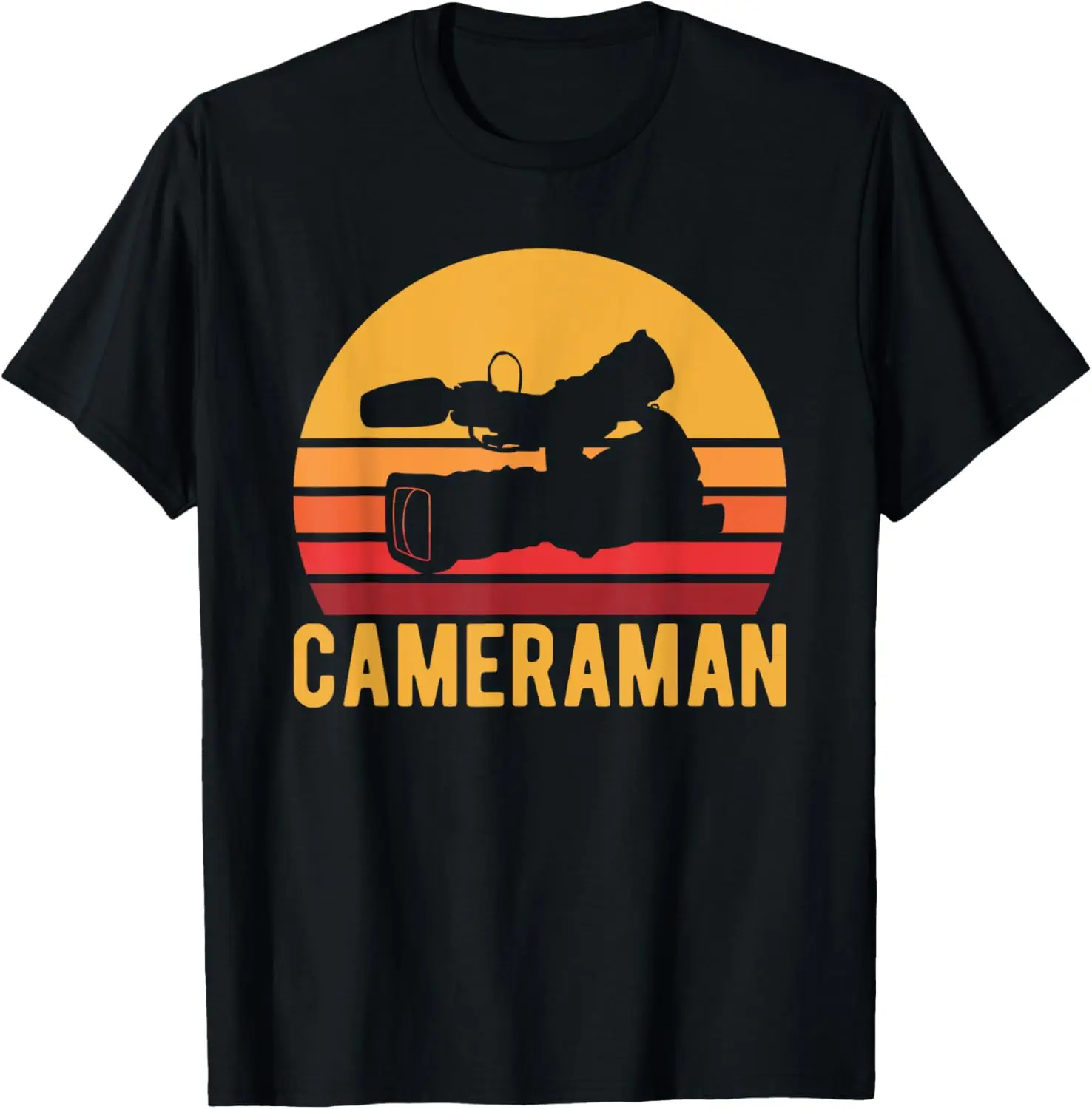 

Retro Cameraman Shirt, Video Camera Operator Tee Gift