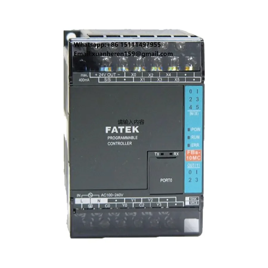 Industrial Automaton Fa-tek FBS Series IO IP Analog Module Programming Logic Controller Cpu Module PLC FBS-60MAR2-AC