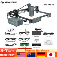 ATOMSTACK 48W 3D Printing Machine A40 PRO V2 Laser Cutter with Auto Air Assist Laser Engraving Machine For Wood Metal Acrylic