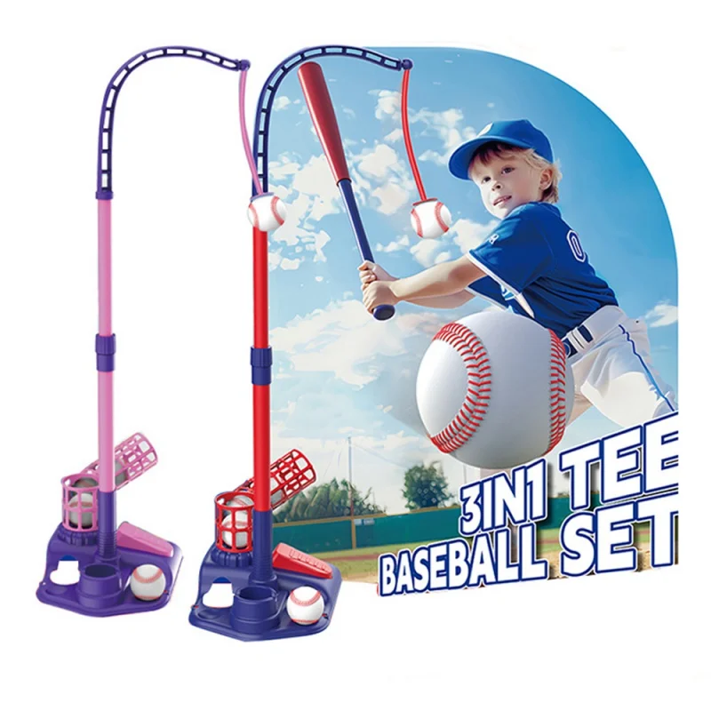 Children's Baseball Launcher Training Set Children Baseball Machine Parent-Child Interaction Outdoor Sports Training Baseball Ma