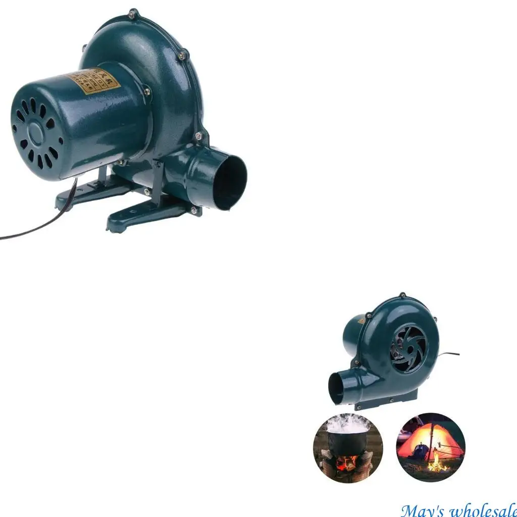 

Outdoor BBQ Electric Air Blower AC100-240V Speed Adjustable Regulator BBQ Fan Bellows Air Blower Outdoor Tool 448A