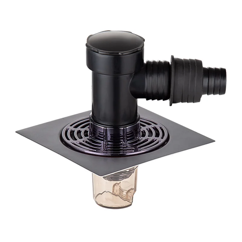 Washing Machine Sewer Floor Drain Threeway Joint Dual Purpose Odor Proof Cover, Drainage Pipe, Anti Backflow Overflow Toilet