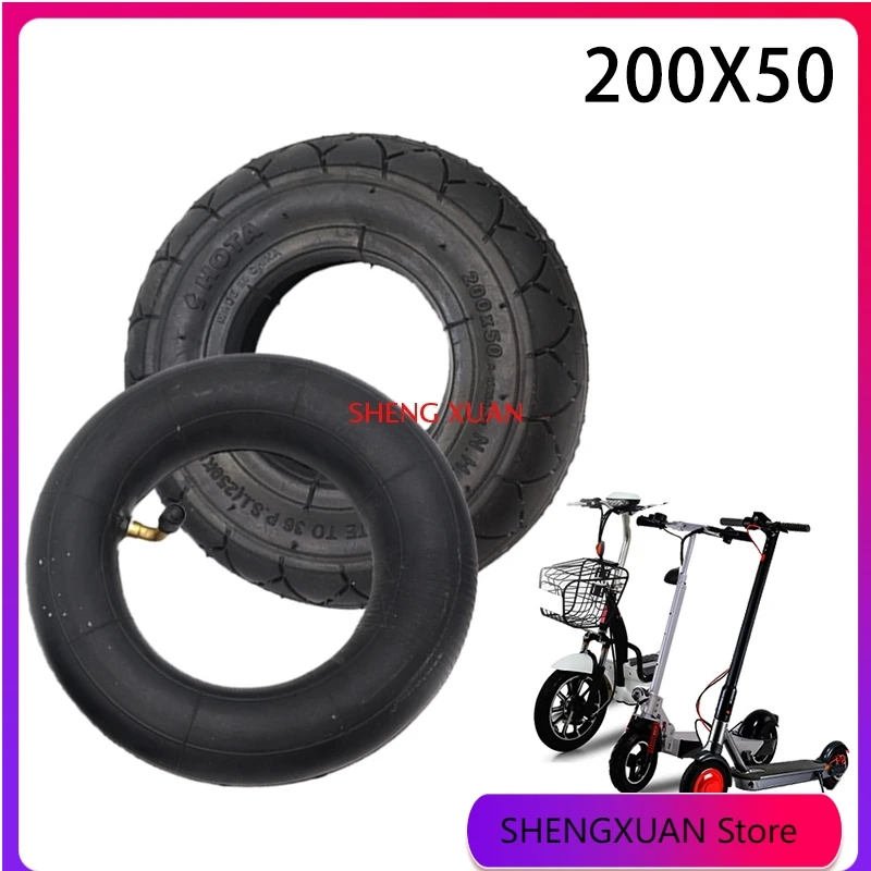 200x50 tire inner tube with bend valve for 8 inch electric scooter  gas  mountain  and wheelchair