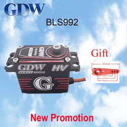 GDW BLS992HV BLS995HV 28KG 0.05Sec High Speed Standard Digital HV   Full Metal Brushless Servo For RC Racer Helicopter Airplane