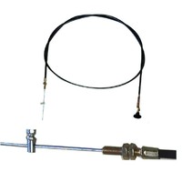 2-5m Stop Choke Bowden Cable 6mm/10mm 1 Pc Cars Commercial Control Bonnet Engine Flameout Line Throttle Trucks
