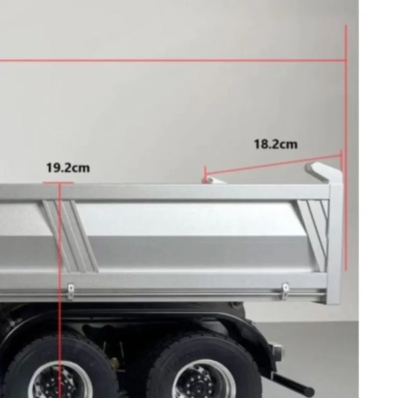 

Радиоуправляемый гидравлический самосвал с ЧПУ-осями 6x4, масштаб 1/14, металлическая модель на радиоуправлении, собранная, окрашенная, с ESC и мотором, TH23188