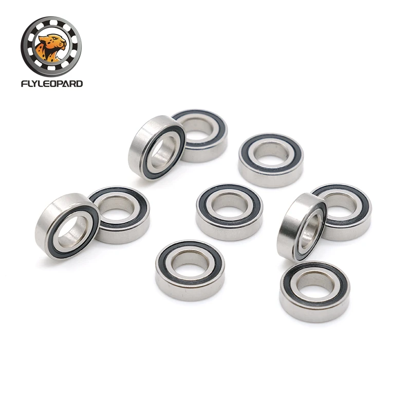 10PCS 7x14x5mm 687RS Bearing   ABEC-7 Hobby Electric RC Car Truck 687 RS 2RS Ball Bearings 687-2RS