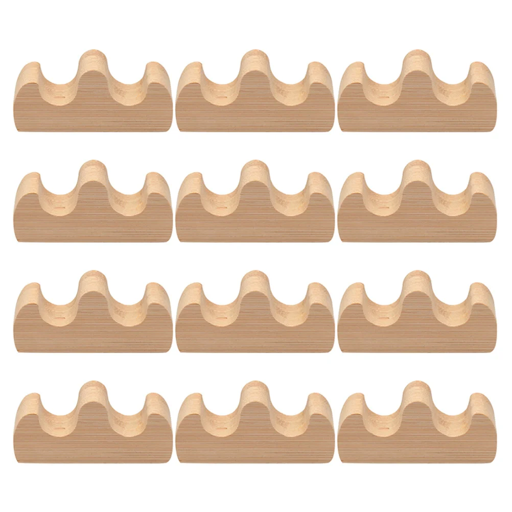 12 Pcs The Dish Brush Holder Paint Pencils Plastic Calligraphy Chinese Writing Stand