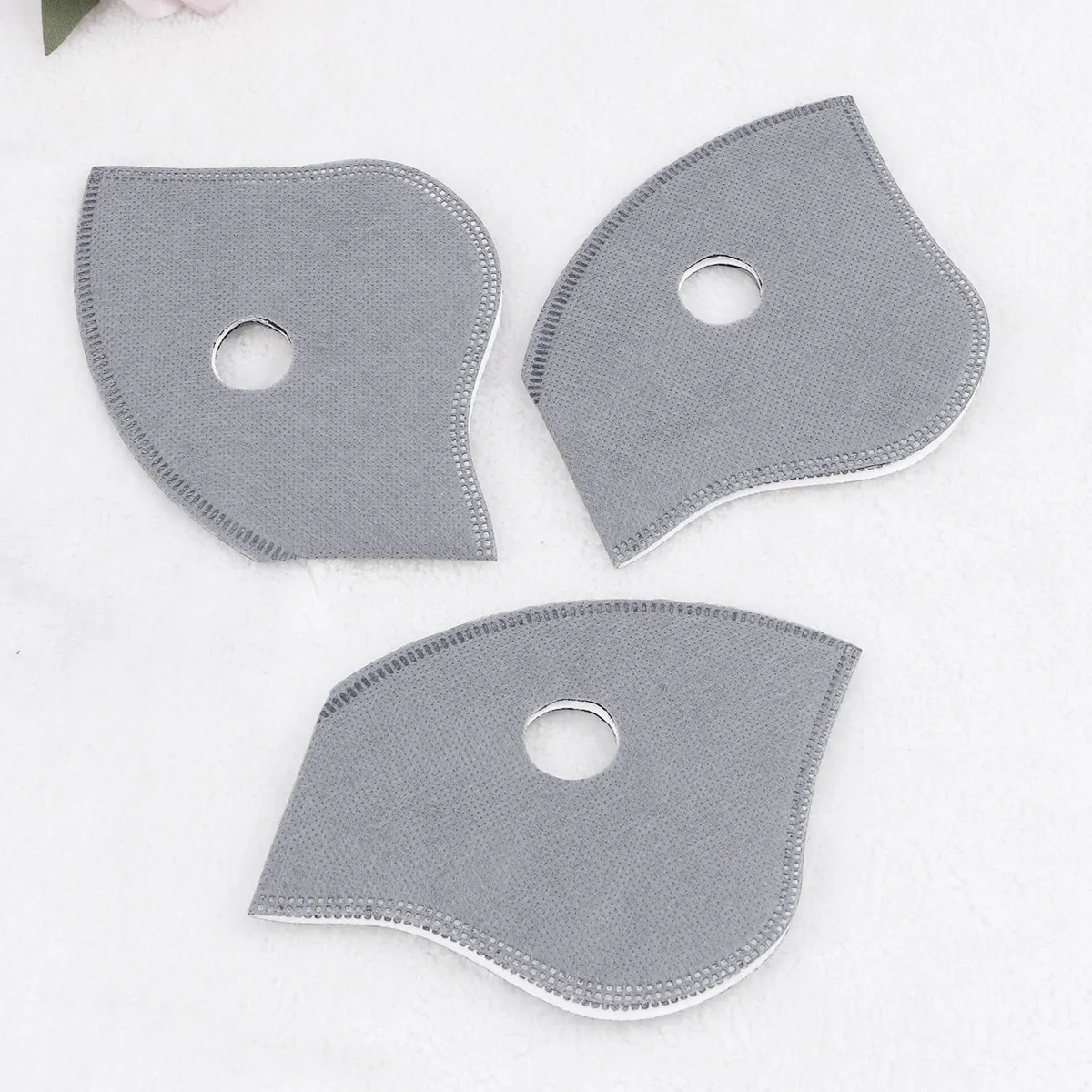 

3Pcs Dustproof Cycling Mask Ergonomic Activated Carbon Filter Outdoor Riding Racing Bike Anti-Pollution Breathable Face Cover