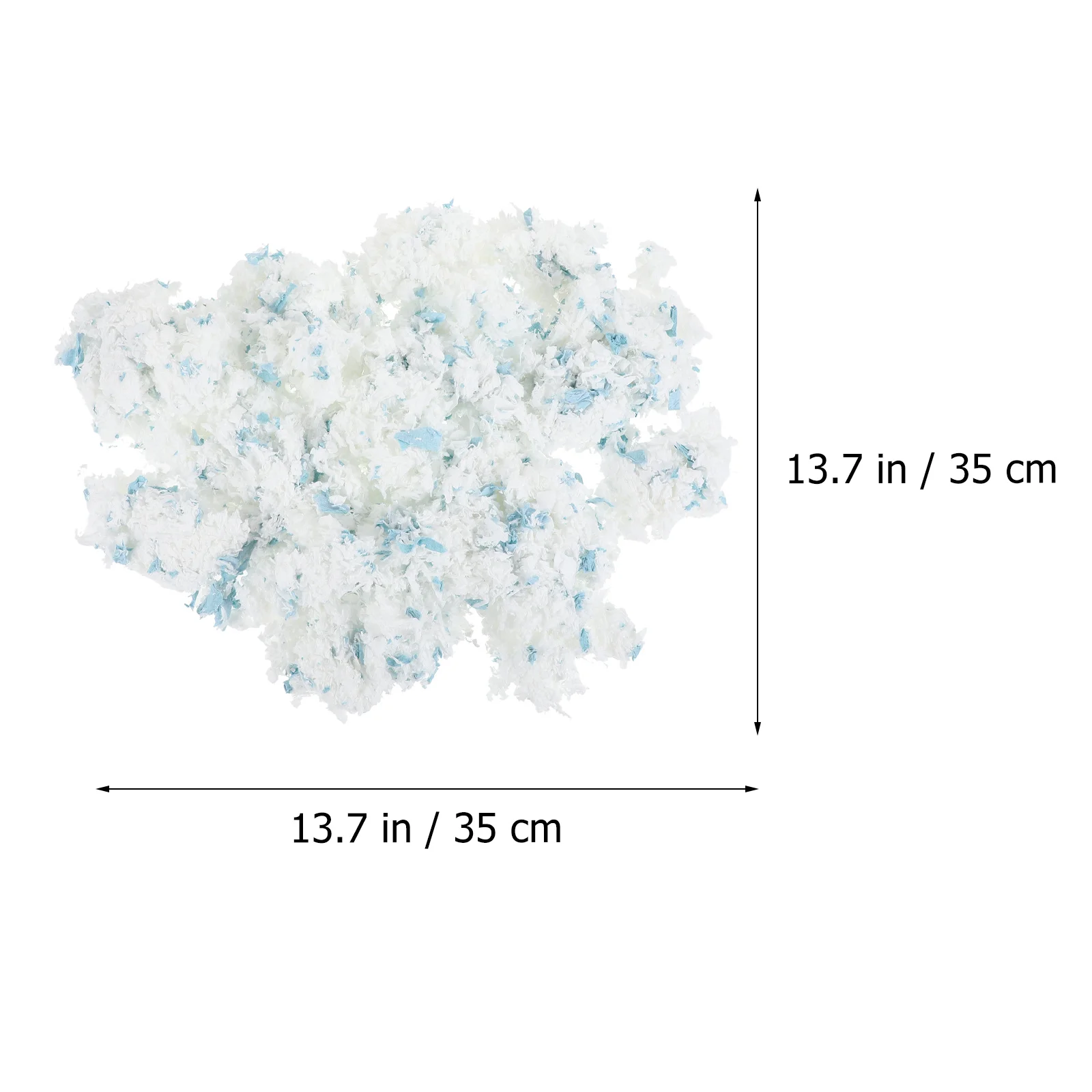 1 Bag Natural Pet Paper Bedding For Hamster Rabbit Ferret Chinchilla Odor Control Absorbent Soft Nesting Material Small Pet