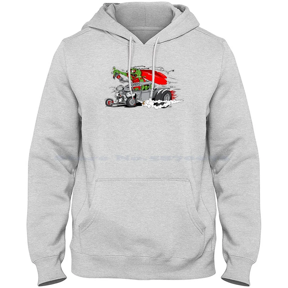 Ratrod Car Show Illustration 100% Pure Cotton Hoodie Tshirt Gearhead Truck Truckpickup Pick Up Rodhot Rodstreetrod Hotrod