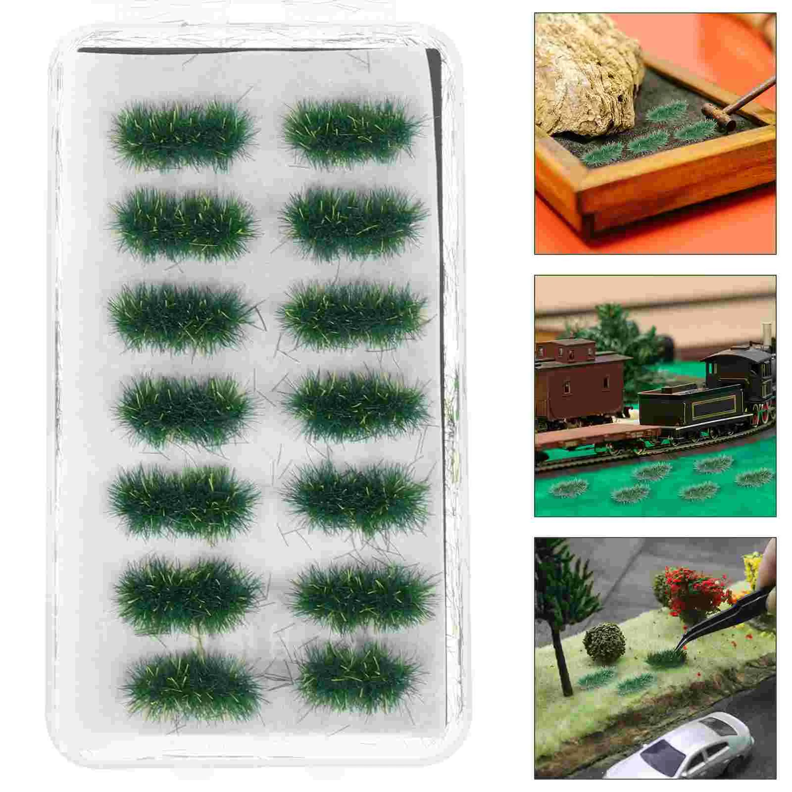

Artificial Grass Basket Model Outdoor Plants Decor Plastic Landscape Materials Simulation